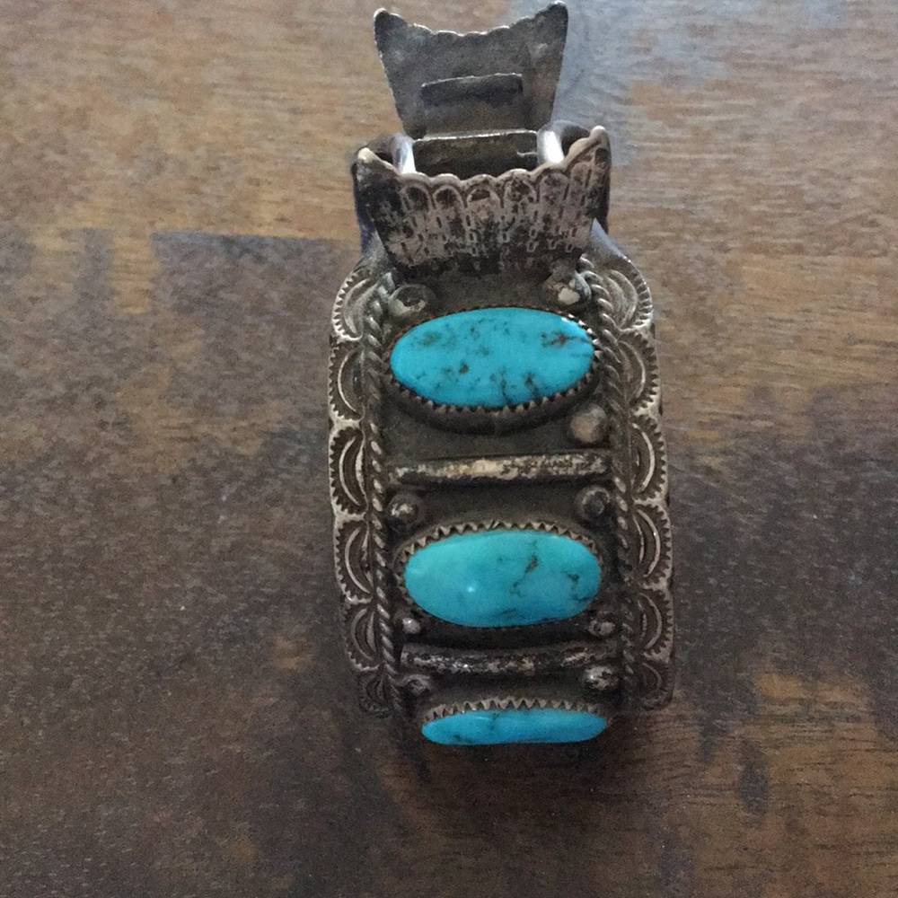 Turquoise Watch Cuff